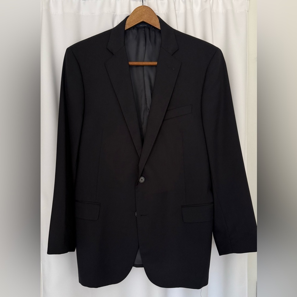 Brooks Brothers Regent Fit Stretch Wool 2 Button 1818 (Navy)